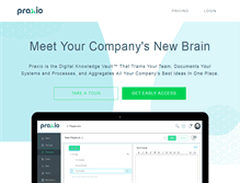 Tablet Screenshot of praxio.com
